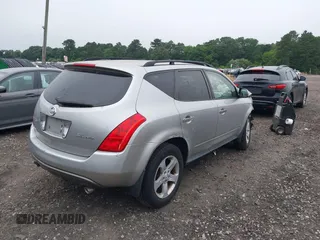2004 Nissan Murano SE z VIN JN8AZ08W24W312041, wystawiony jako IAAI lot #39833782 z przebiegiem 72 664 mil mil oraz . Historia ofert i sprzedaży dostępna na DreamBid. Obrazek 4.