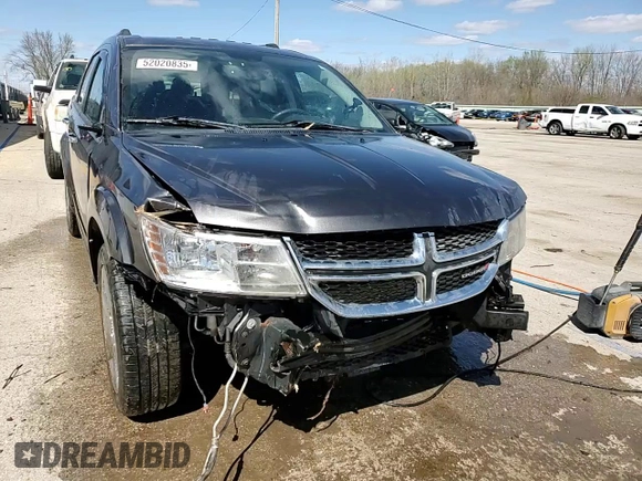 2014 Dodge Journey Limited with VIN 3C4PDDDG4ET202173, listed as a Copart auction lot 52020835 with 124,624 mi miles and Salvage Title. Bid and sale history available at carsss.com. Image 14.