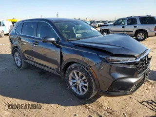2024 Honda CR-V EX-L with VIN 2HKRS3H74RH336125, listed as a Copart auction lot 46552175 with 12,282 mi miles and Salvage Title. Bid and sale history available at DreamBid. Image 4.