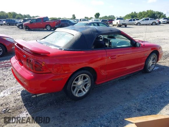 1998 Ford Mustang GT with VIN 1FAFP45X3WF258592, listed as a IAAI auction lot 42489998 with 111,930 mi miles and . Bid and sale history available at DreamBid. Image 4.