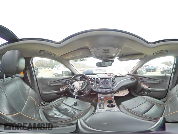 2014 Chevrolet Impala LTZ with VIN 1G1155S38EU119515, listed as a Copart auction lot 52809605 with 107,952 mi miles and Salvage Title. Bid and sale history available at DreamBid. Image 12.