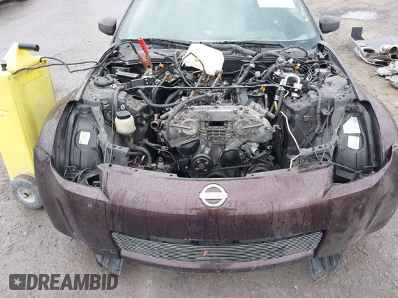 2003 Nissan 350Z Touring with VIN JN1AZ34E43T015351, listed as a IAAI auction lot 41996241 with 169,907 mi miles. Bid and sale history available at carsss.com. Image 6.