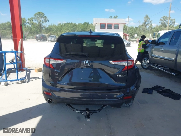 2021 Acura RDX w/Technology Package with VIN 5J8TC1H54ML016041, listed as a IAAI auction lot 41855161 with 33,876 mi miles. Bid and sale history available at carsss.com. Image 16.