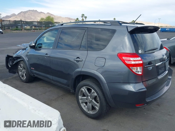 2012 Toyota RAV4 Sport with VIN JTMWF4DV8C5046592, listed as a IAAI auction lot 42207047 with 107,210 mi miles and . Bid and sale history available at DreamBid. Image 3.