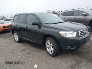 2010 Toyota Highlander Limited with VIN 5TDDK3EH7AS016092, listed as a IAAI auction lot 41498551 with 126,089 mi miles and . Bid and sale history available at DreamBid. Image 1.
