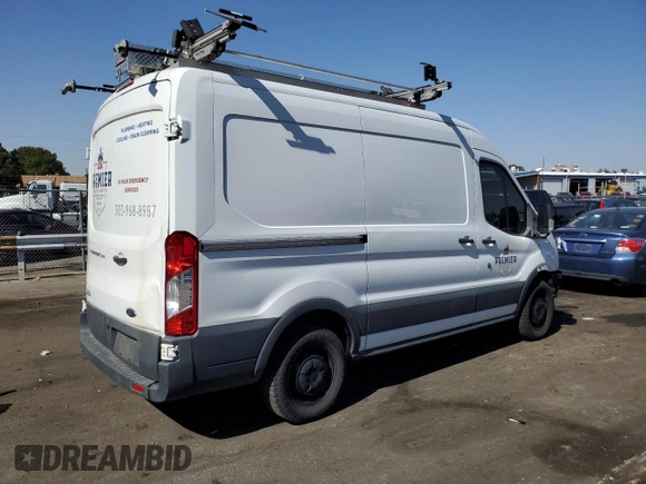 2016 Ford Transit with VIN 1FTYR1CG5GKB53835, listed as a Copart auction lot 73720434 with 109,283 mi miles and Salvage Title. Bid and sale history available at DreamBid. Image 3.