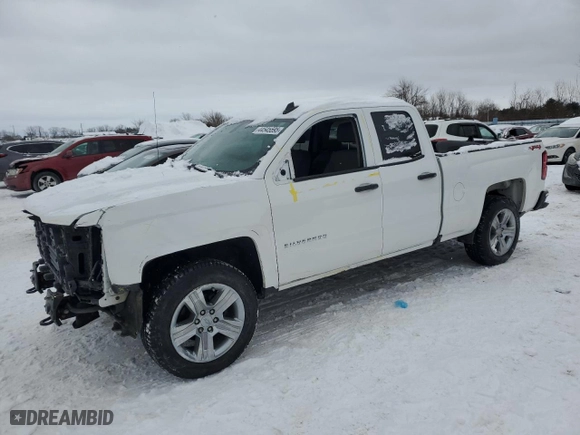 2019 Chevrolet Silverado 1500 LD Custom with VIN 2GCVKMEC3K1166076, listed as a Copart auction lot 44545595 with 86,195 mi miles and Clean Title. Bid and sale history available at carsss.com. Image 1.