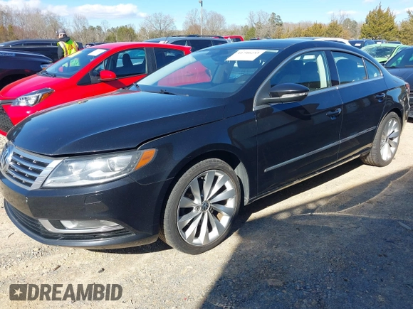 2013 Volkswagen CC VR6 Lux with VIN WVWHU7AN1DE500803, listed as a IAAI auction lot 41740233 with 225,202 mi miles. Bid and sale history available at carsss.com. Image 2.