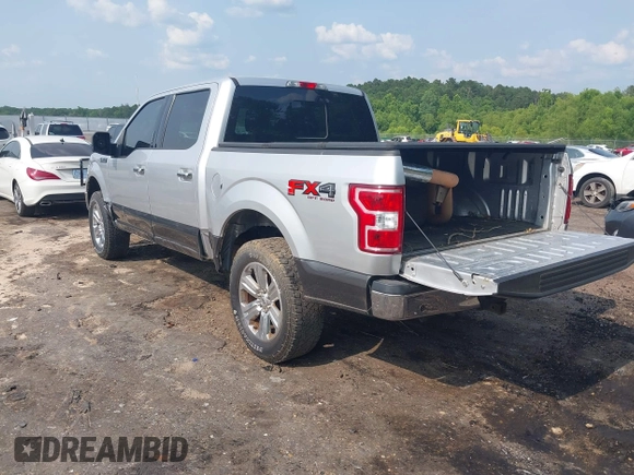 2018 Ford F-150 XL with VIN 1FTEW1E50JFE38143, listed as a IAAI auction lot 42426811 with 115,430 mi miles and . Bid and sale history available at DreamBid. Image 3.