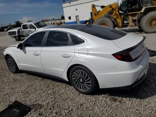 2021 Hyundai Sonata Hybrid Limited with VIN KMHL54JJ9MA036570, listed as a Copart auction lot 55944143 with 29,930 mi miles. Bid and sale history available at carsss.com. Image 2.