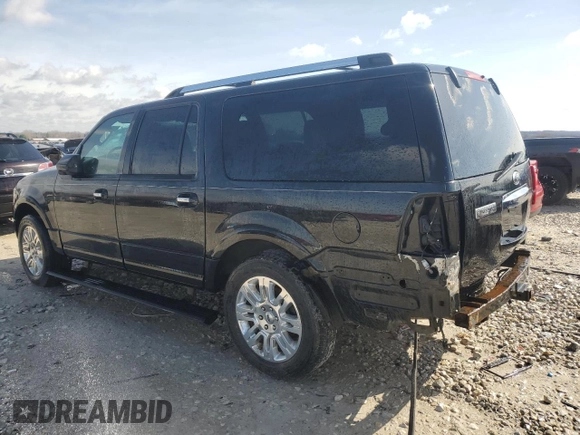 2013 Ford Expedition Max Limited with VIN 1FMJK2A59DEF16222, listed as a Copart auction lot 50919525 with 167,311 mi miles and Clean title. Bid and sale history available at DreamBid. Image 2.
