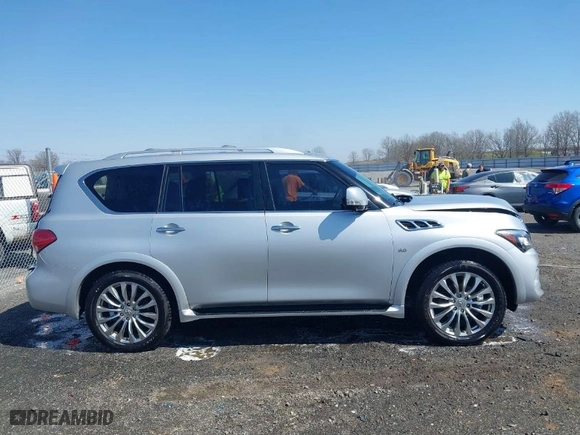 2015 Infiniti QX80 with VIN JN8AZ2NF3F9573163, listed as a IAAI auction lot 41749069 with 134,165 mi miles. Bid and sale history available at carsss.com. Image 13.