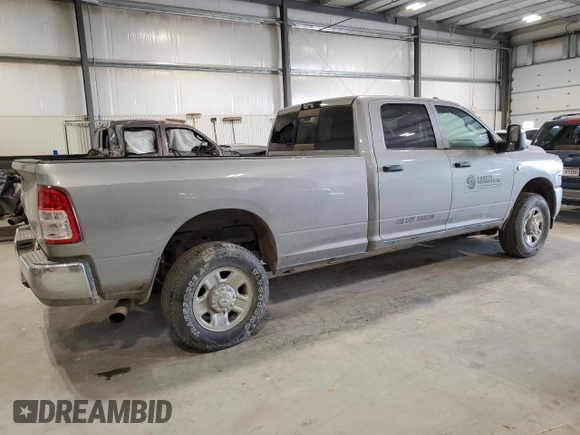 2023 Ram 2500 Tradesman with VIN 3C6UR5HL7PG505324, listed as a Copart auction lot 88786795 with 16,837 mi miles and Salvage Title. Bid and sale history available at carsss.com. Image 3.