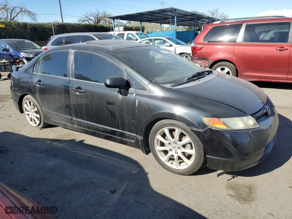 2008 Honda Civic Sdn Si with VIN 2HGFA555X8H712324, listed as a Copart auction lot 41826865 with 113,676 mi miles and Salvage Title. Bid and sale history available at carsss.com. Image 4.