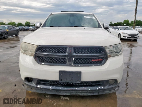 2011 Dodge Durango Crew with VIN 1D4SD4GT0BC648379, listed as a Copart auction lot 55565285 with 160,666 mi miles and Clean Title. Bid and sale history available at DreamBid. Image 5.