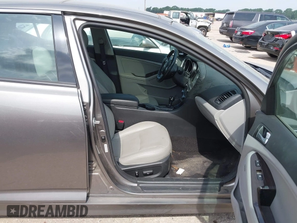 2015 Kia Optima EX with VIN 5XXGN4A70FG442402, listed as a IAAI auction lot 42260968 with 94,512 mi miles and . Bid and sale history available at DreamBid. Image 5.