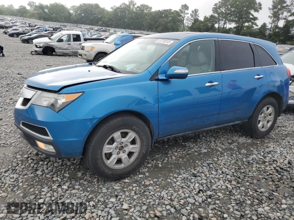 2011 Acura MDX with VIN 2HNYD2H25BH538615, listed as a Copart auction lot 55720815 with 199,915 mi miles and Salvage title. Bid and sale history available at DreamBid. Image 1.