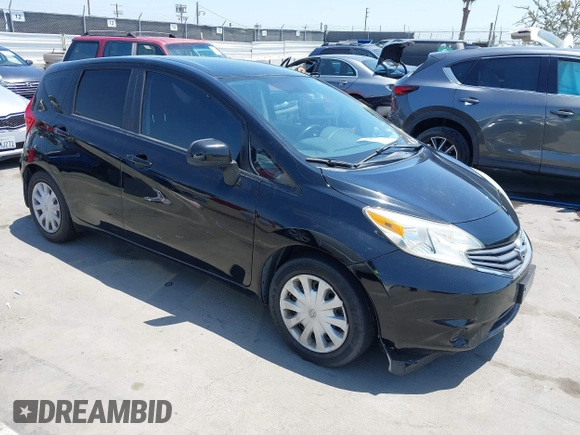 2014 Nissan Note SV with VIN 3N1CE2CP7EL404560, listed as a IAAI auction lot 42482840 with 136,089 mi miles and . Bid and sale history available at DreamBid. Image 1.