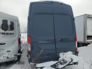 2021 Ford Transit Cargo with VIN 1FTBR3U87MKA68354, listed as a Copart auction lot 44575775 with Not Provided miles and Salvage Title. Bid and sale history available at DreamBid. Image 6.