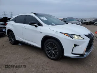 2019 Lexus RX 350 with VIN 2T2BZMCA0KC198352, listed as a Copart auction lot 84217554 with 80,624 mi miles and Salvage title. Bid and sale history available at DreamBid. Image 4.