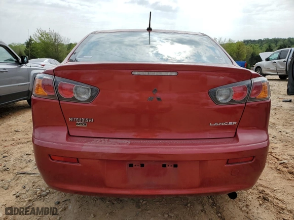 2013 Mitsubishi Lancer SE with VIN JA32V2FW2DU022922, listed as a Copart auction lot 52535815 with 147,865 mi miles and Salvage Title. Bid and sale history available at carsss.com. Image 6.