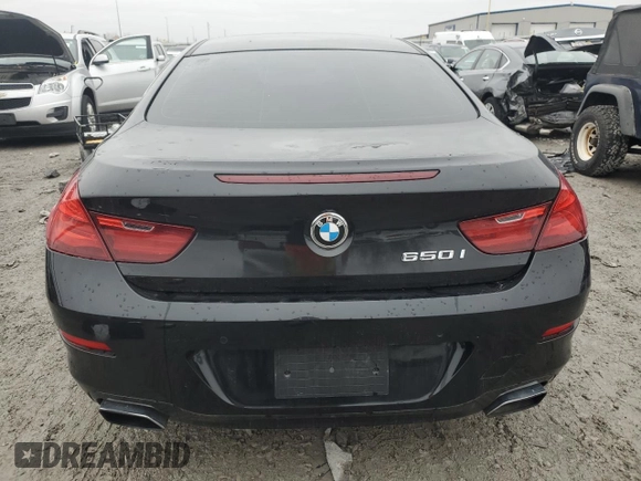 2013 BMW 6 Series 650i with VIN WBAYM9C50DDW20362, listed as a Copart auction lot 44906455 with 199,172 mi miles and Clean Title. Bid and sale history available at carsss.com. Image 6.