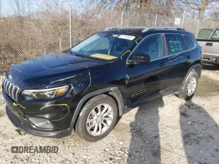 2019 Jeep Cherokee Latitude with VIN 1C4PJLCX5KD110110, listed as a Copart auction lot 87215354 with 73,468 mi miles and Salvage Title. Bid and sale history available at carsss.com. Image 1.