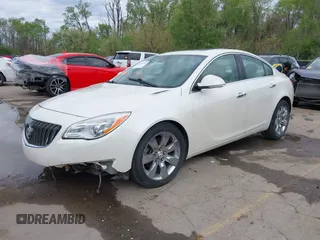 2014 Buick Regal Premium I with VIN 2G4GN5EX7E9159903, listed as a IAAI auction lot 42010680 with 192,589 mi miles and . Bid and sale history available at DreamBid. Image 2.