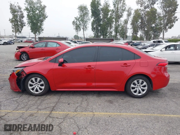 2020 Toyota Corolla LE with VIN 5YFEPRAE0LP091040, listed as a IAAI auction lot 42020079 with 39,031 mi miles and . Bid and sale history available at DreamBid. Image 14.