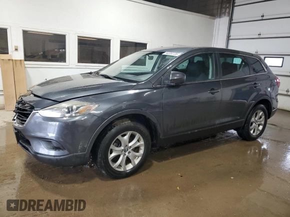 2015 Mazda CX-9 Sport with VIN JM3TB3BA0F0457583, listed as a Copart auction lot 54334135 with 144,767 mi miles and Salvage Title. Bid and sale history available at carsss.com. Image 1.