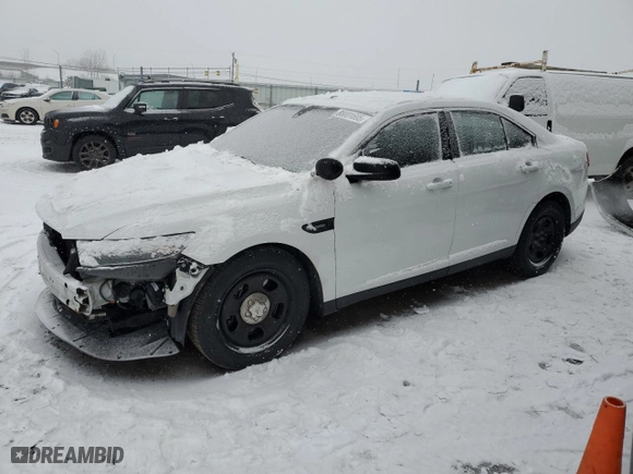 2017 Ford Police Interceptor Sedan with VIN 1FAHP2L83HG109220, listed as a Copart auction lot 88001695 with 83,964 mi miles and Salvage Title. Bid and sale history available at carsss.com. Image 1.