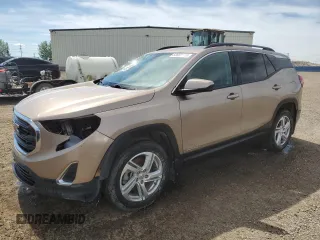 2018 GMC Terrain SLE z VIN 3GKALTEX6JL196702, wystawiony jako Copart lot #58669945 z przebiegiem 86 215 mil mil oraz Szkody całkowita. Historia ofert i sprzedaży dostępna na DreamBid. Obrazek 1.