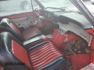 1962 Ford Thunderbird with VIN 2Y87Z133196, listed as a Copart auction lot 79568844 with 1,738 mi miles and Salvage Title. Bid and sale history available at DreamBid. Image 7.