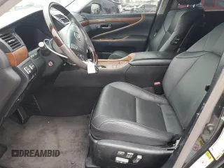 2010 Lexus LS 460 with VIN JTHBL5EF6A5097444, listed as a Copart auction lot 60158115 with 165,130 mi miles and Salvage title. Bid and sale history available at DreamBid. Image 7.
