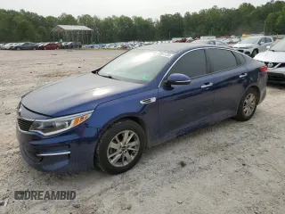 2018 Kia Optima S with VIN 5XXGT4L35JG228790, listed as a Copart auction lot 59861135 with 81,840 mi miles and Salvage title. Bid and sale history available at DreamBid. Image 1.