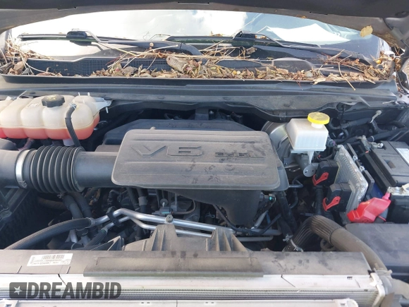 2019 Ram 1500 Big Horn with VIN 1C6RREFG9KN813705, listed as a IAAI auction lot 40697745 with 76,411 mi miles and . Bid and sale history available at DreamBid. Image 10.