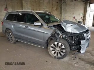 2017 Mercedes-Benz GLS 450 z VIN 4JGDF6EE7HA773931, wystawiony jako IAAI lot #42308022 z przebiegiem 81 298 mil mil oraz . Historia ofert i sprzedaży dostępna na DreamBid. Obrazek 1.