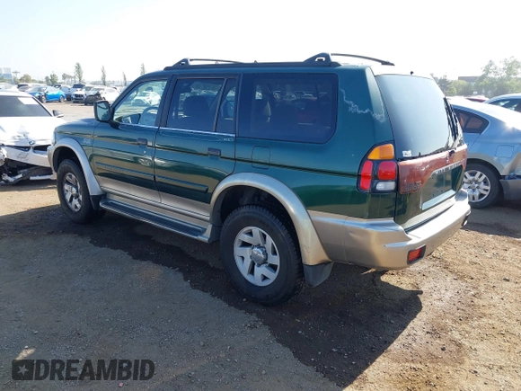 2000 Mitsubishi Montero LS z VIN JA4LS31H2YP027291, wystawiony jako IAAI lot #42519886 z przebiegiem 249 915 mil mil oraz . Historia ofert i sprzedaży dostępna na DreamBid. Obrazek 3.