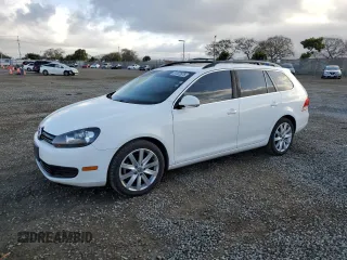 2013 Volkswagen Jetta SportWagen TDI w/Sunroof & Nav with VIN 3VWPL7AJ2DM632598, listed as a Copart auction lot 51707675 with 99,921 mi miles and Salvage Title. Bid and sale history available at carsss.com. Image 1.