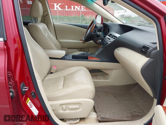 2010 Lexus RX 450h with VIN JTJBC1BAXA2007147, listed as a IAAI auction lot 42114416 with 116,697 mi miles and . Bid and sale history available at DreamBid. Image 5.