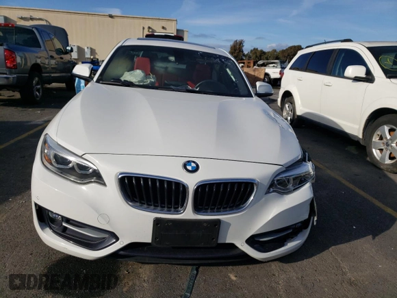 2017 BMW 2 Series 230i with VIN WBA2F9C52HV664251, listed as a Copart auction lot 78553163 with 76,528 mi miles. Bid and sale history available at carsss.com. Image 5.