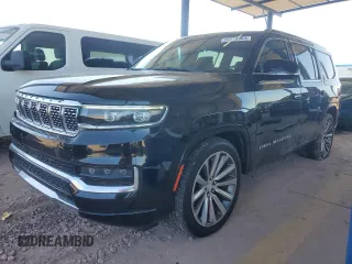 2022 Jeep Grand Wagoneer Series II with VIN 1C4SJVFJ4NS167055, listed as a Copart auction lot 72718964 with 20,765 mi miles and Salvage title. Bid and sale history available at DreamBid. Image 1.