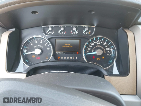 2012 Ford F-150 XL with VIN 1FTFX1CT1CFC22338, listed as a IAAI auction lot 42086676 with 167,401 mi miles. Bid and sale history available at carsss.com. Image 7.