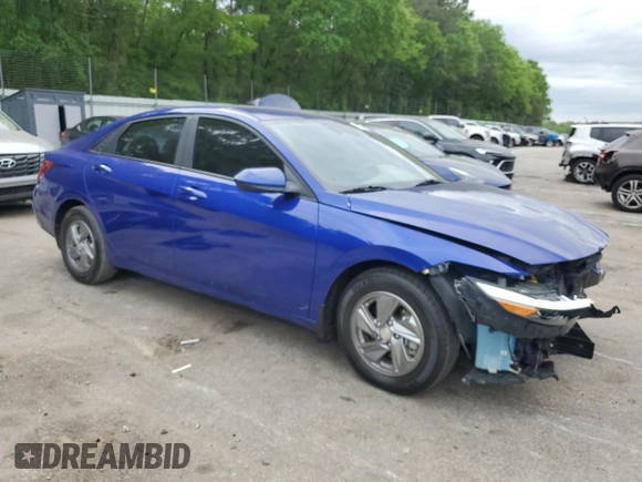 2024 Hyundai Elantra SE z VIN KMHLL4DG1RU773161, wystawiony jako Copart lot #53343915 z przebiegiem 20 360 mil mil oraz Szkoda całkowita • Salvage title. Historia ofert i sprzedaży dostępna na DreamBid. Obrazek 4.