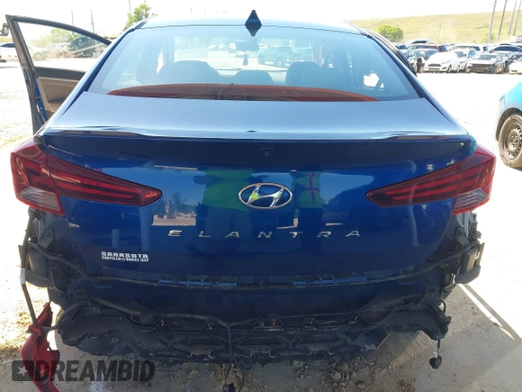 2020 Hyundai Elantra Value Edition z VIN 5NPD84LFXLH612750, wystawiony jako IAAI lot #41674279 z przebiegiem 88 179 mil mil oraz . Historia ofert i sprzedaży dostępna na DreamBid. Obrazek 6.