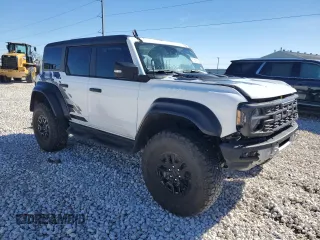 2023 Ford Bronco Raptor with VIN 1FMEE5JR5PLC05576, listed as a Copart auction lot 87668905 with 6,663 mi miles and Salvage Title. Bid and sale history available at carsss.com. Image 4.