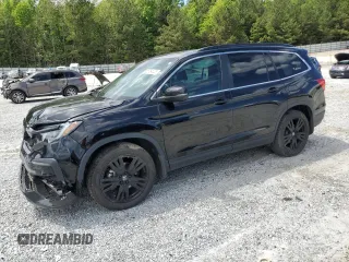2021 Honda Pilot Special Edition with VIN 5FNYF5H24MB000627, listed as a Copart auction lot 55754525 with 47,406 mi miles and Salvage title. Bid and sale history available at DreamBid. Image 1.