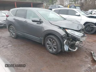 2020 Honda CR-V EX-L z VIN 5J6RW1H8XLA020268, wystawiony jako IAAI lot #42110740 z przebiegiem 79 507 mil mil oraz . Historia ofert i sprzedaży dostępna na DreamBid. Obrazek 1.