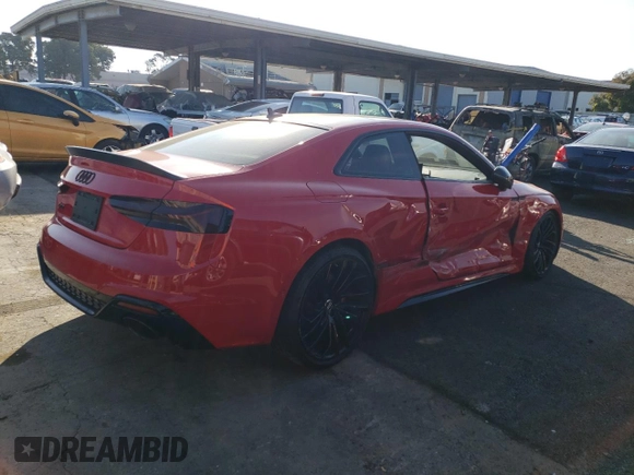 2021 Audi RS 5 z VIN WUANWAF5XMA901862, wystawiony jako Copart lot #64143363 z przebiegiem 19 022 mil mil oraz . Historia ofert i sprzedaży dostępna na DreamBid. Obrazek 3.