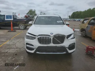 2021 BMW X3 xDrive30i with VIN 5UXTY5C09M9F31750, listed as a Copart auction lot 54862494 with 39,511 mi miles and Salvage Title. Bid and sale history available at DreamBid. Image 5.